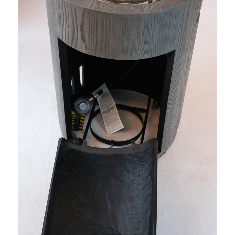 32000 BTU Round Outdoor Gas Fire Pit, photo 3 of 10