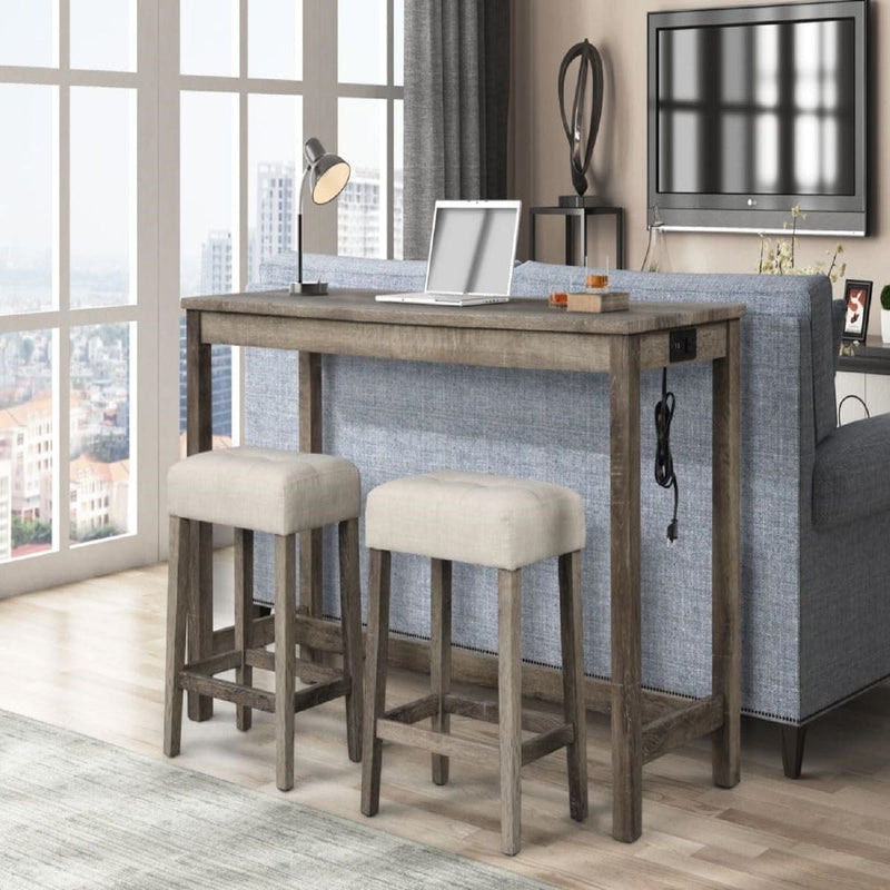 Transitional Backless Counter Stool (Set of 2) by Unique Piece Furniture