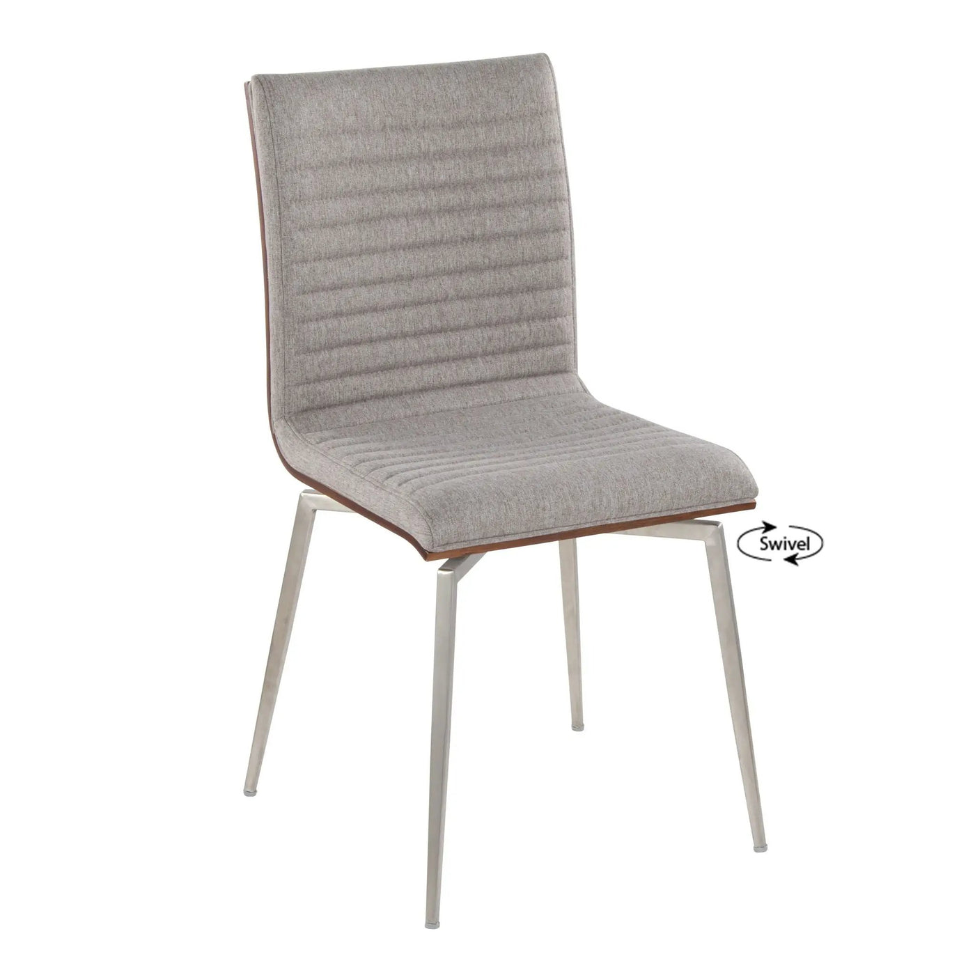 Mason - Contemporary Dining Chair (Set of 2) With Swivel by HouseOfZazla