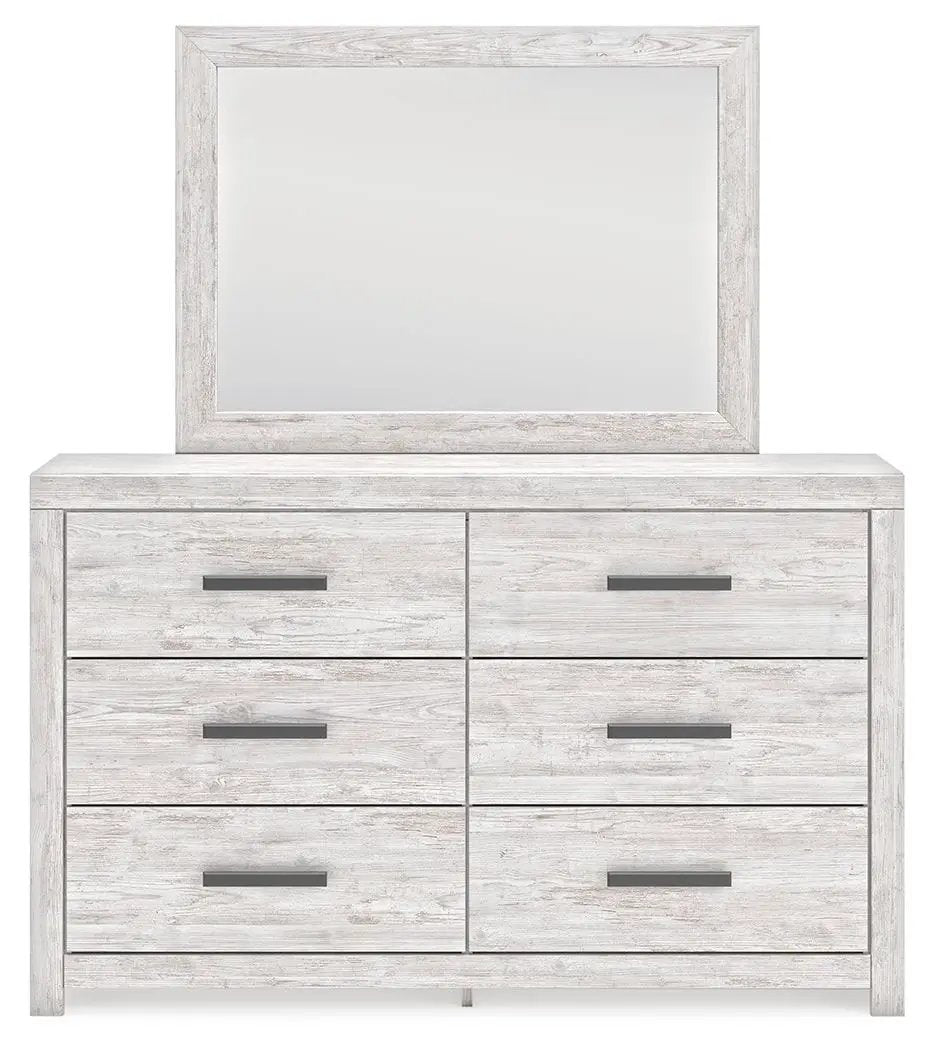 Cayboni - Dresser And Mirror - Whitewash by Unique Piece Furniture