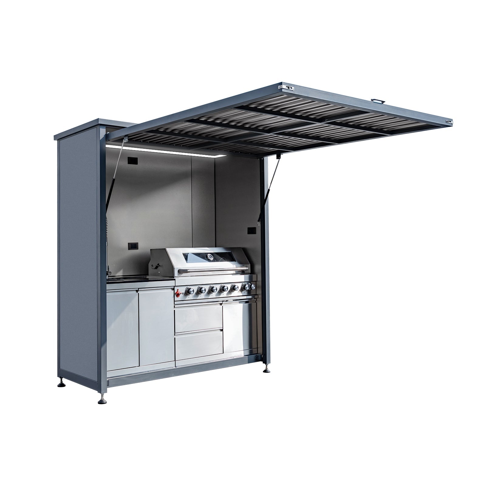 3FTx7FT BBQ House Outdoor Kitchen by HouseOfZazla