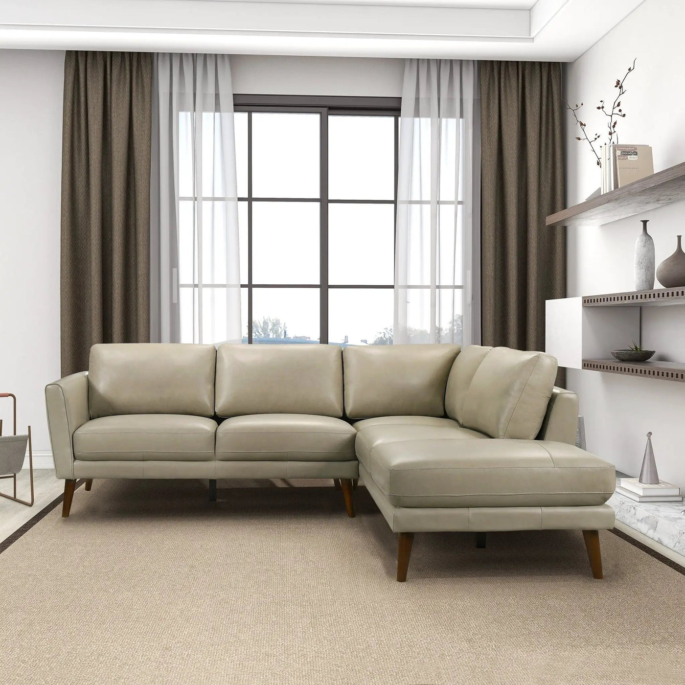 Benson - Sectional Sofa With Chaise by Unique Piece Furniture