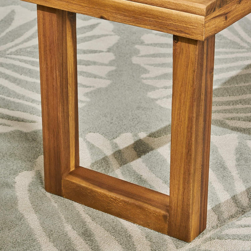 Outdoor Dining Set - Sandblast Natural Finish by HouseOfZazla