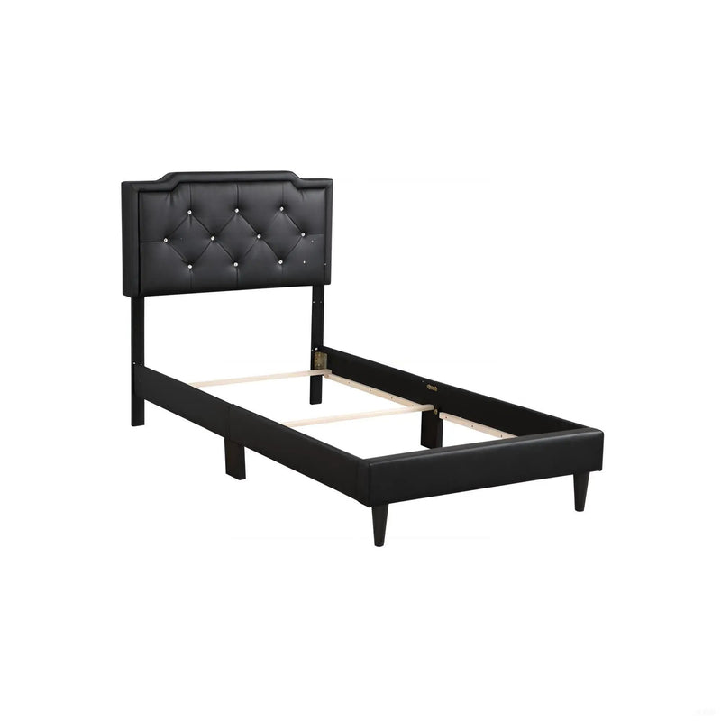 Button Tufted Bed Charming For Cozy Spaces by Unique Piece Furniture