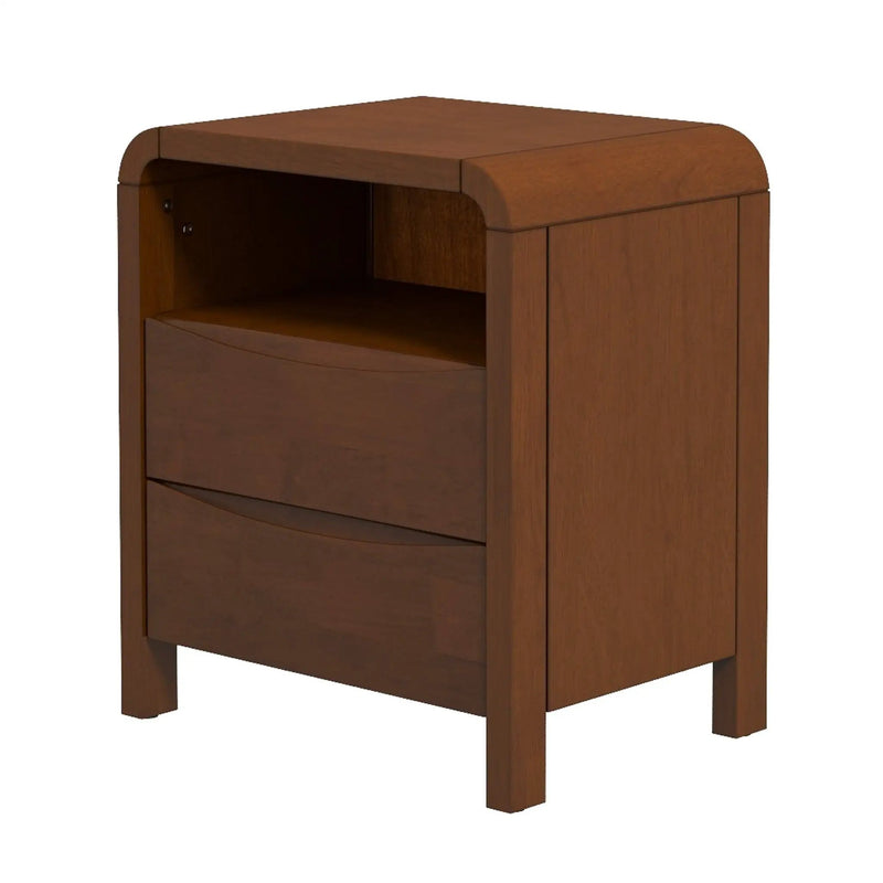 Lionel - Nightstand 2 Drawer - Brown by Unique Piece Furniture
