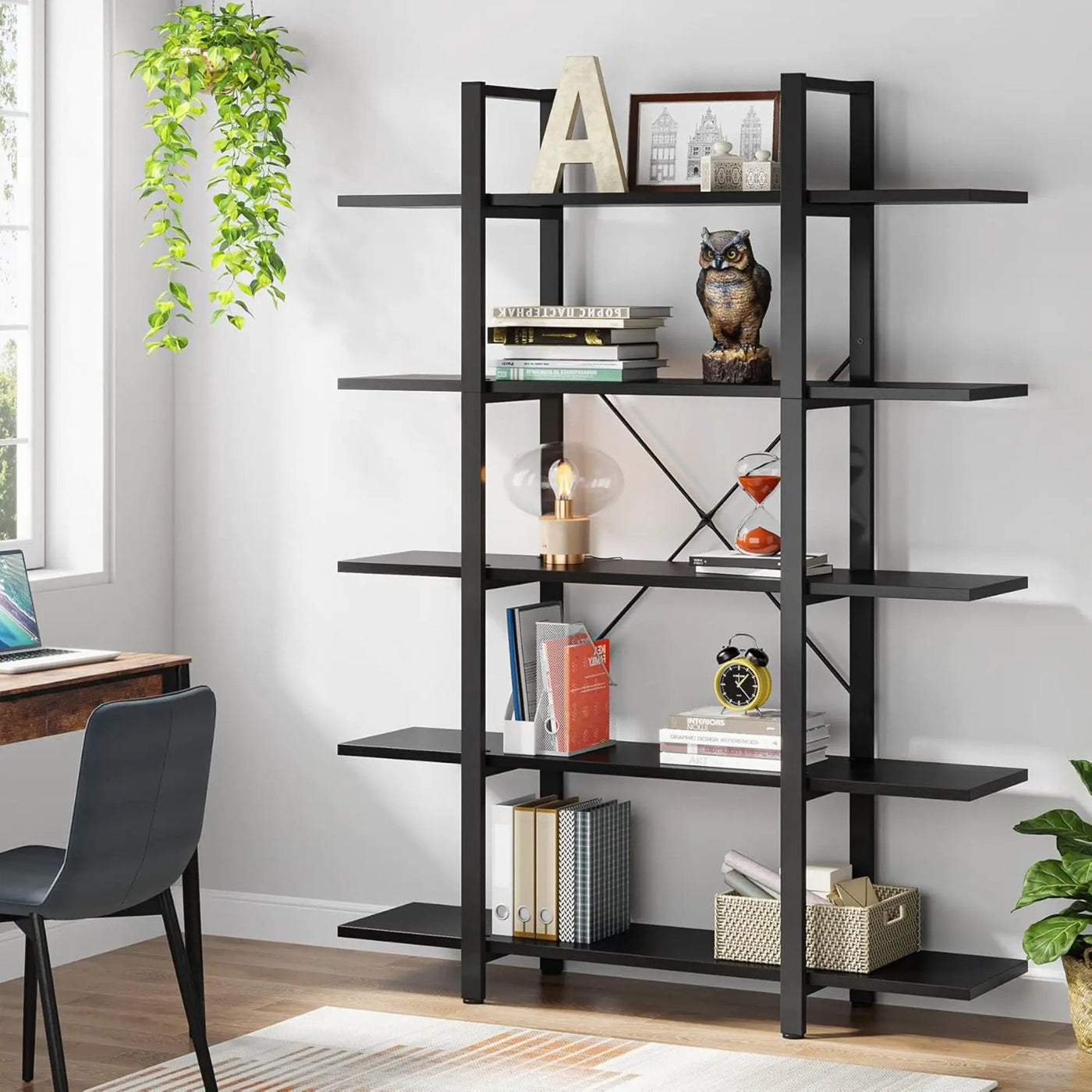 5 Tier Bookshelf For Home by HouseOfZazla