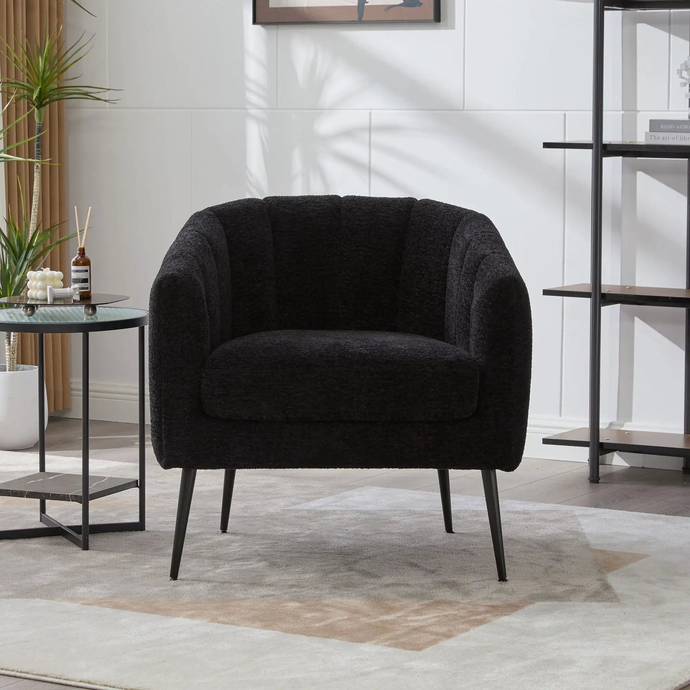 Vanity Barrel Accent Lounge Chair by Unique Piece Furniture
