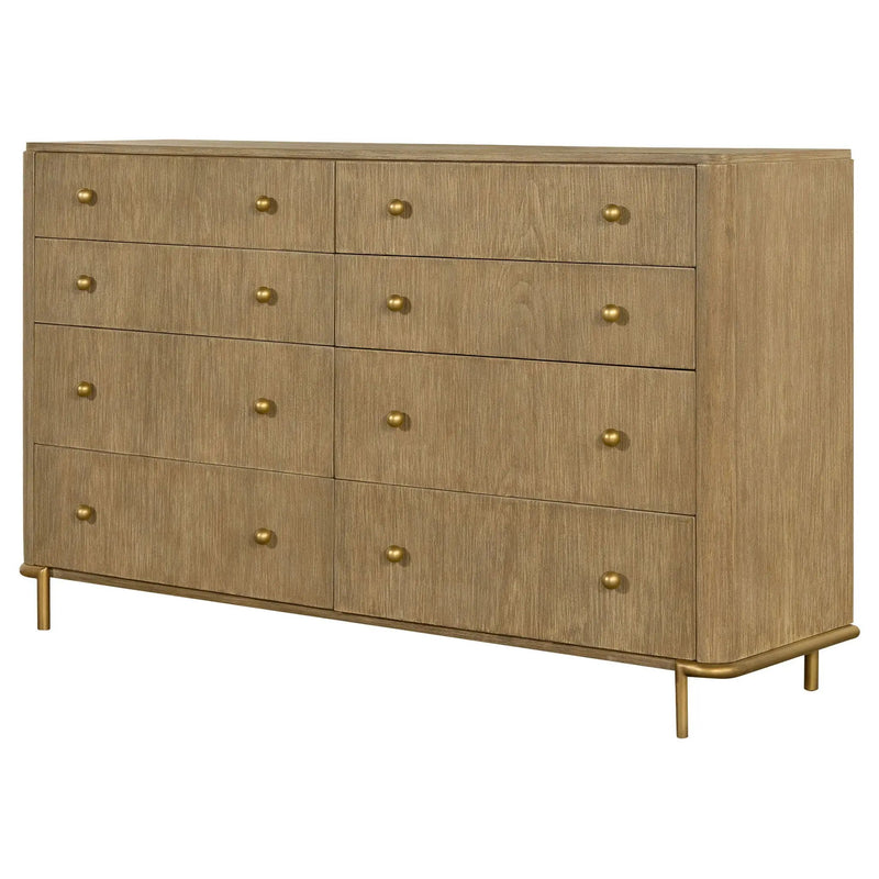 Arini 8-drawer Dresser Sand Wash by Unique Piece Furniture