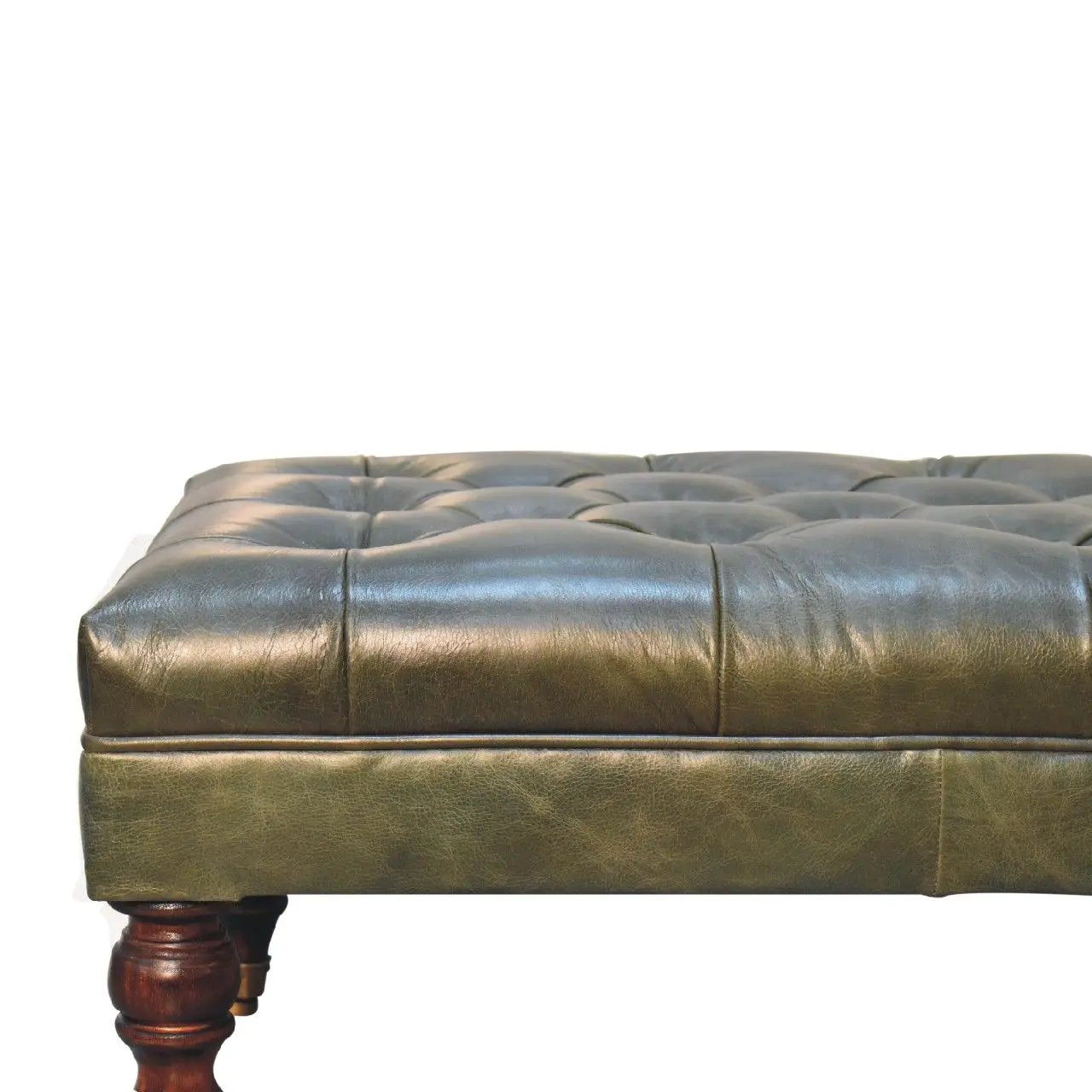 Buffalo - Ottoman With Castor Legs by HouseOfZazla