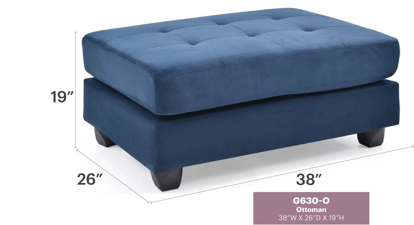 Chic Contemporary Ottoman by HouseOfZazla