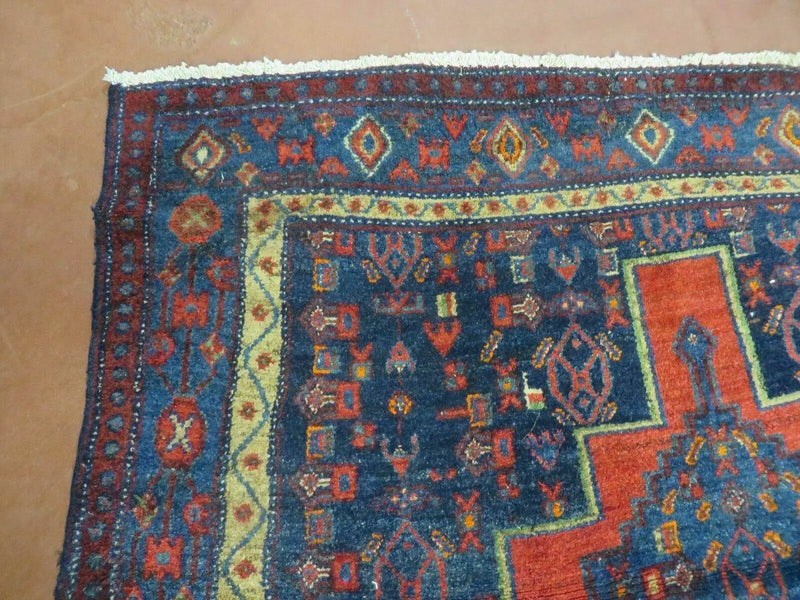 4' X 7' Antique Handmade Turkish Wool Rug Nice # 638 by Jewel Rugs