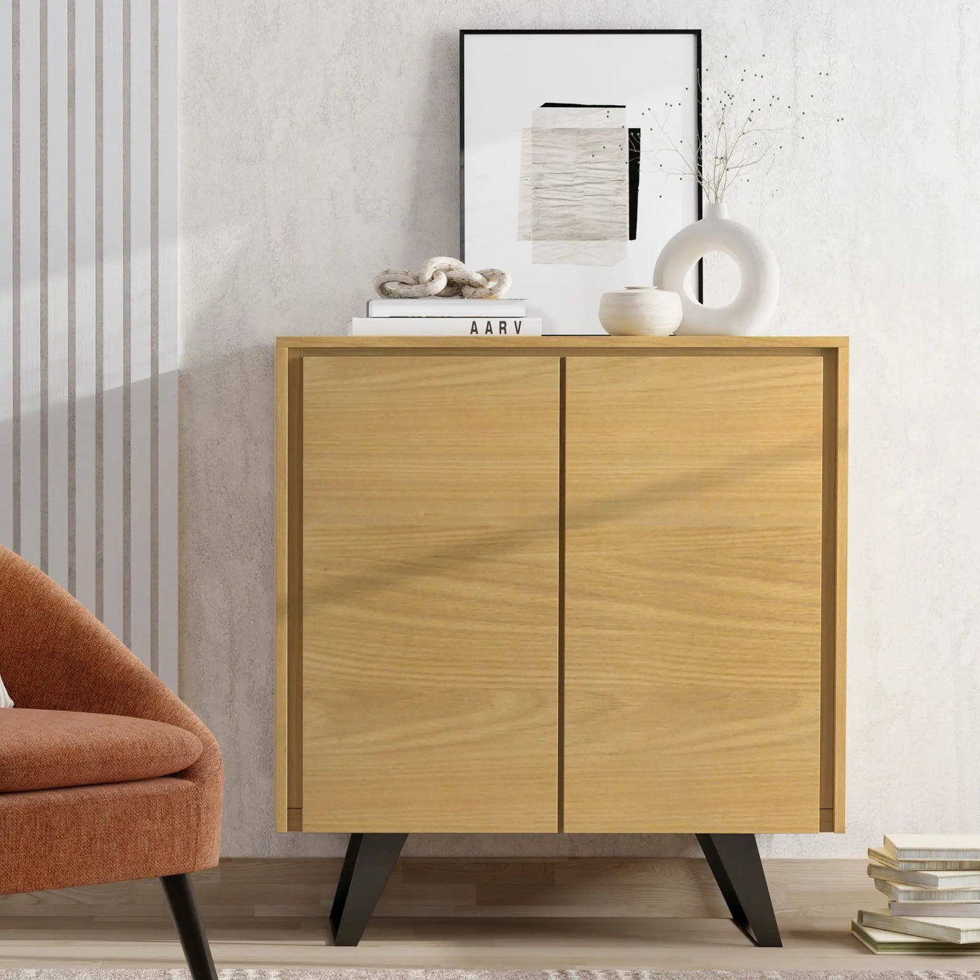 Lowry - Medium Handcrafted Storage Cabinet by HouseOfZazla