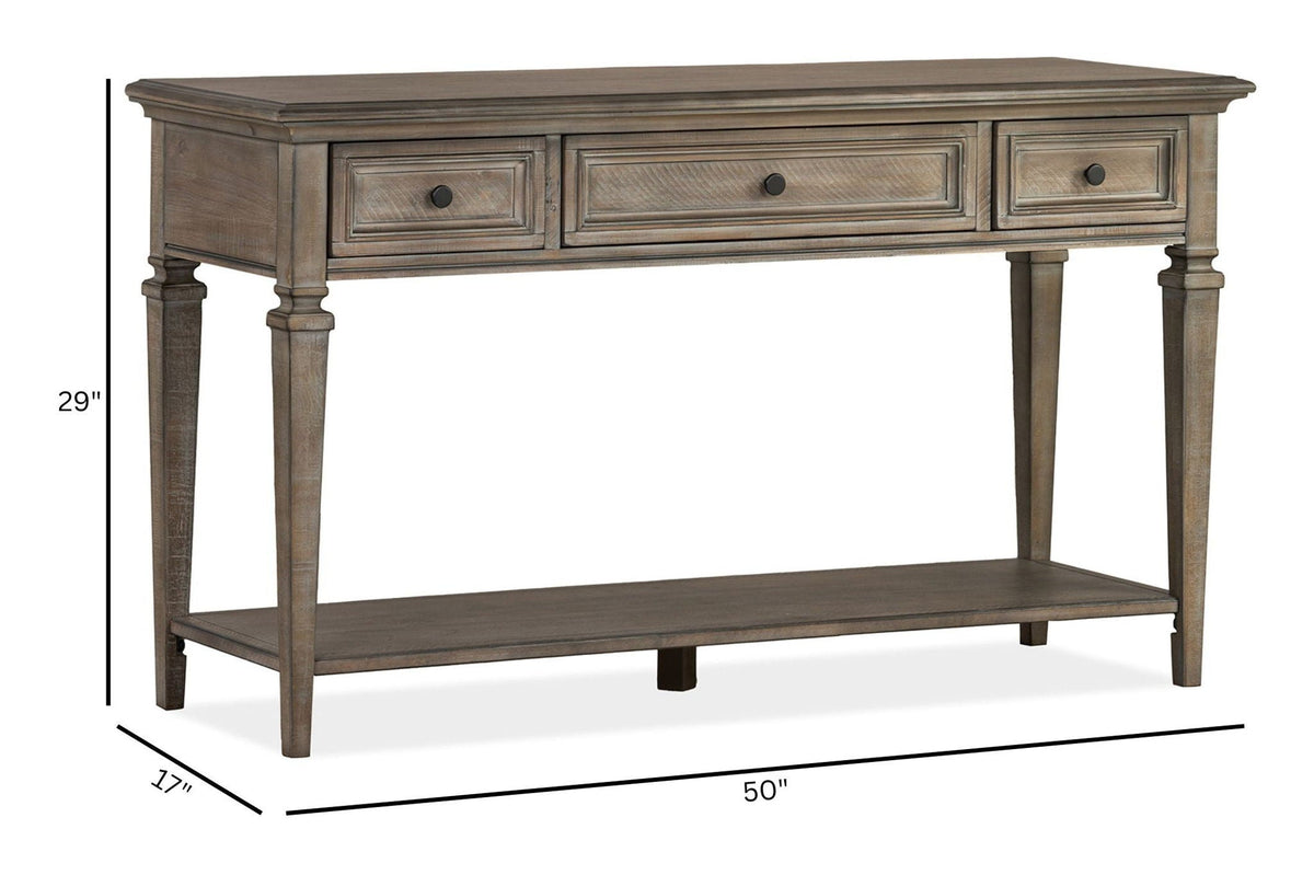 Lancaster - Rectangular Sofa Table - Dove Tail Gray, photo 7 of 7