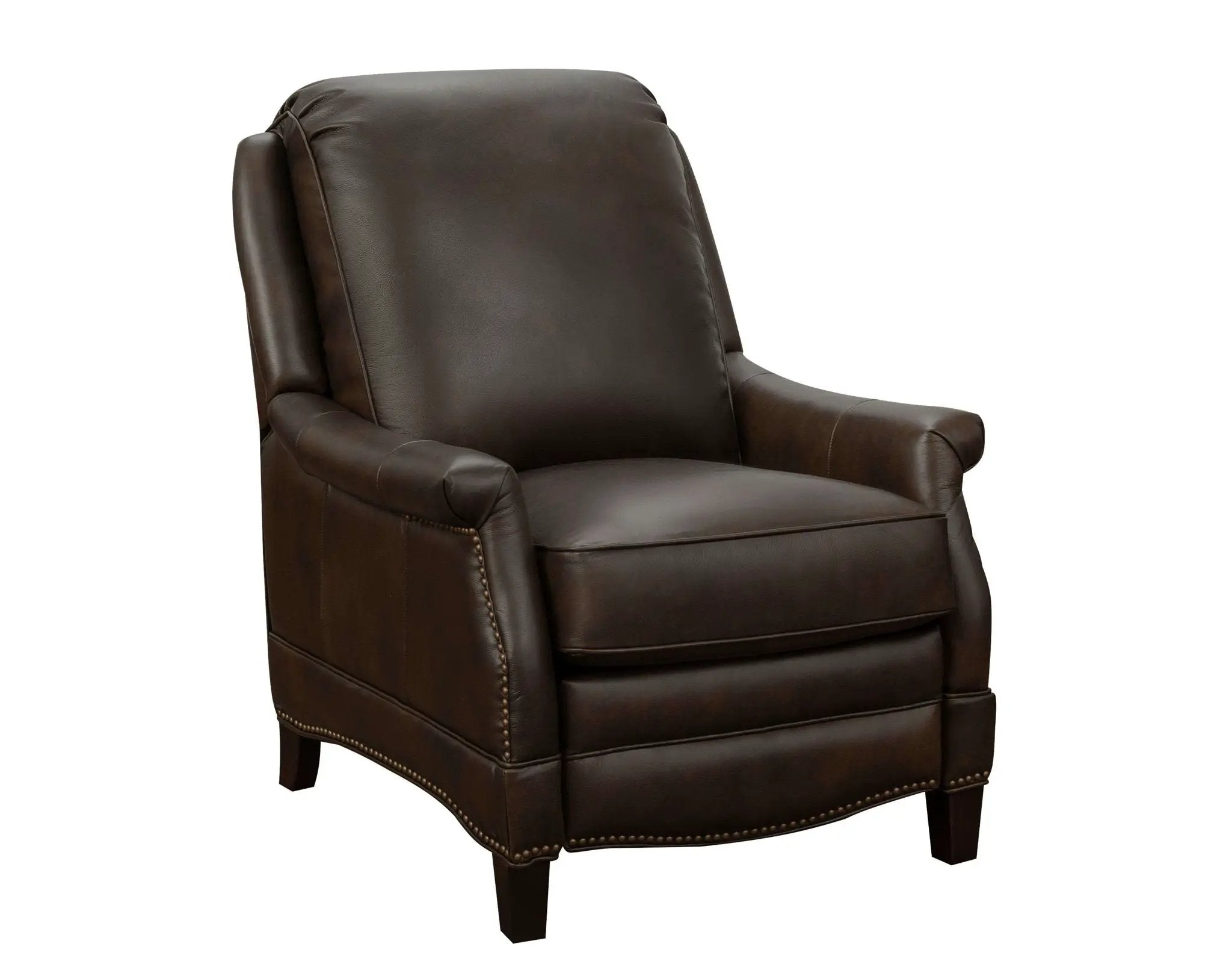 Ashebrooke - Push Thru The Arm Recliner - Walnut by Unique Piece Furniture