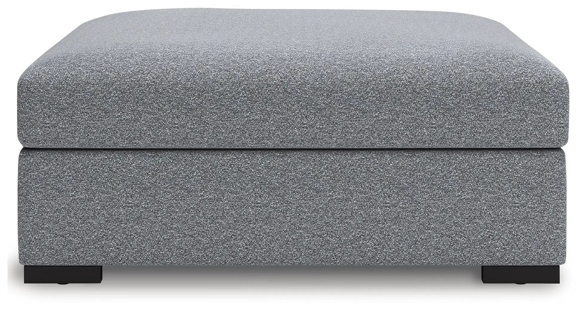 Bealton - Oversized Accent Ottoman - Salt And Pepper by Unique Piece Furniture