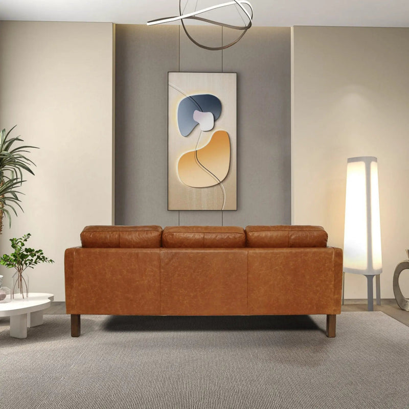 Memphis - Waxy Sofa - Cognac by HouseOfZazla