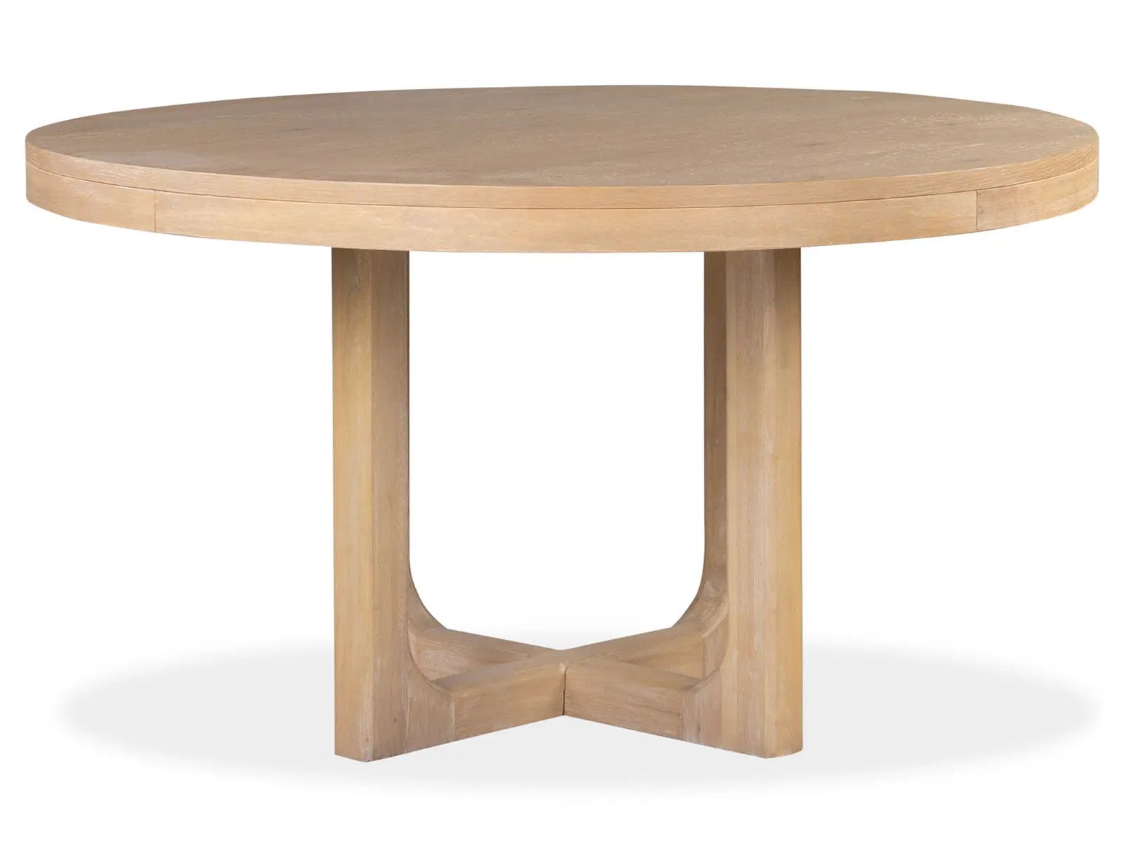 Somerset - Round Dining Table - Butternut and Omari Natural by Unique Piece Furniture