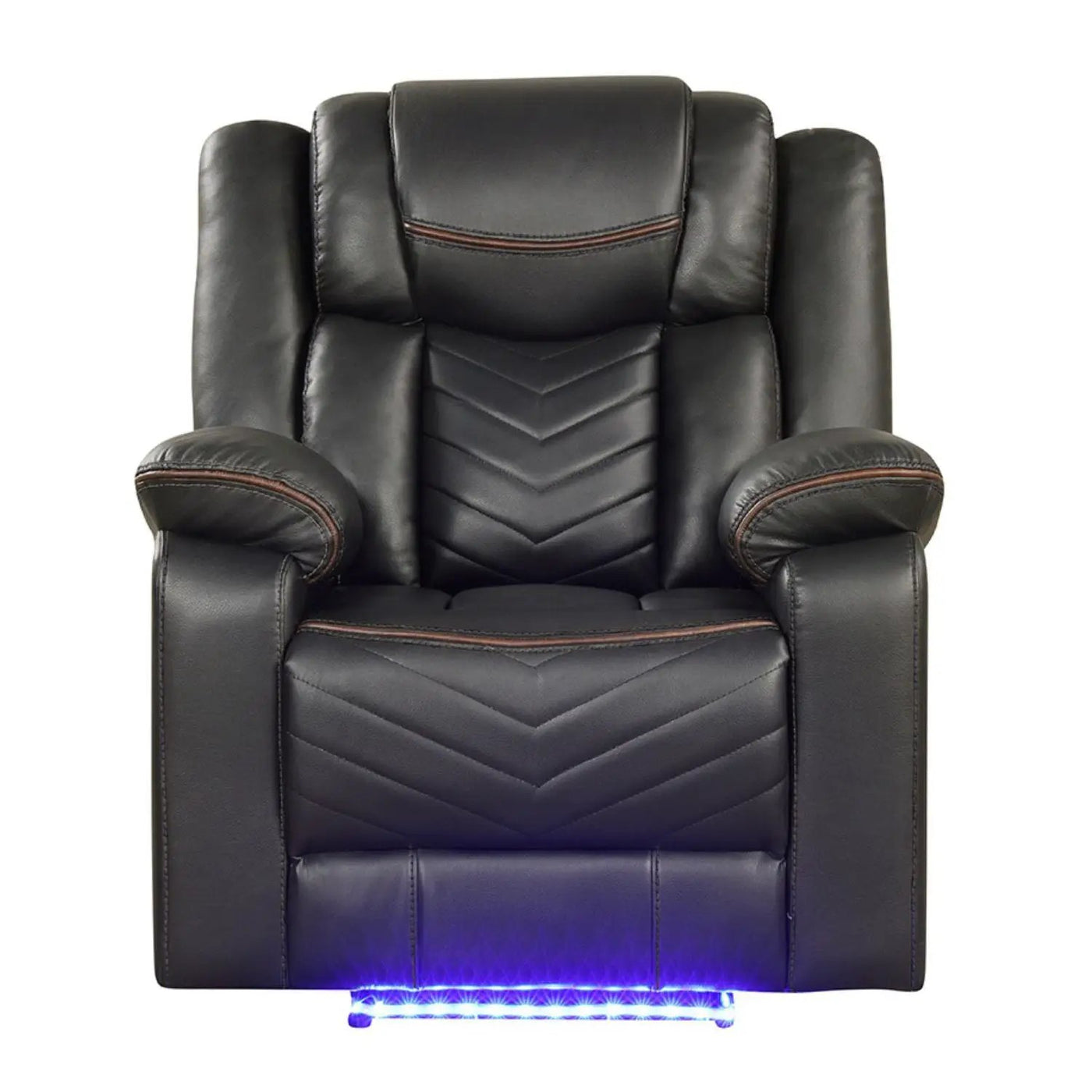 Challenger - LED Power Recliner Chair by Unique Piece Furniture
