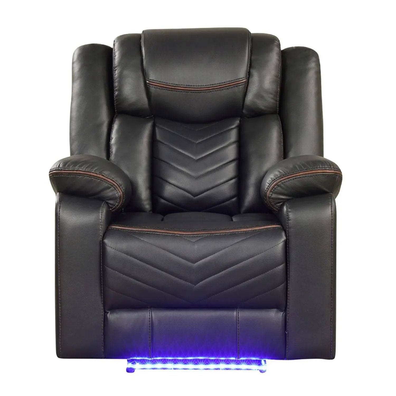 Challenger - LED Power Recliner Chair by Unique Piece Furniture