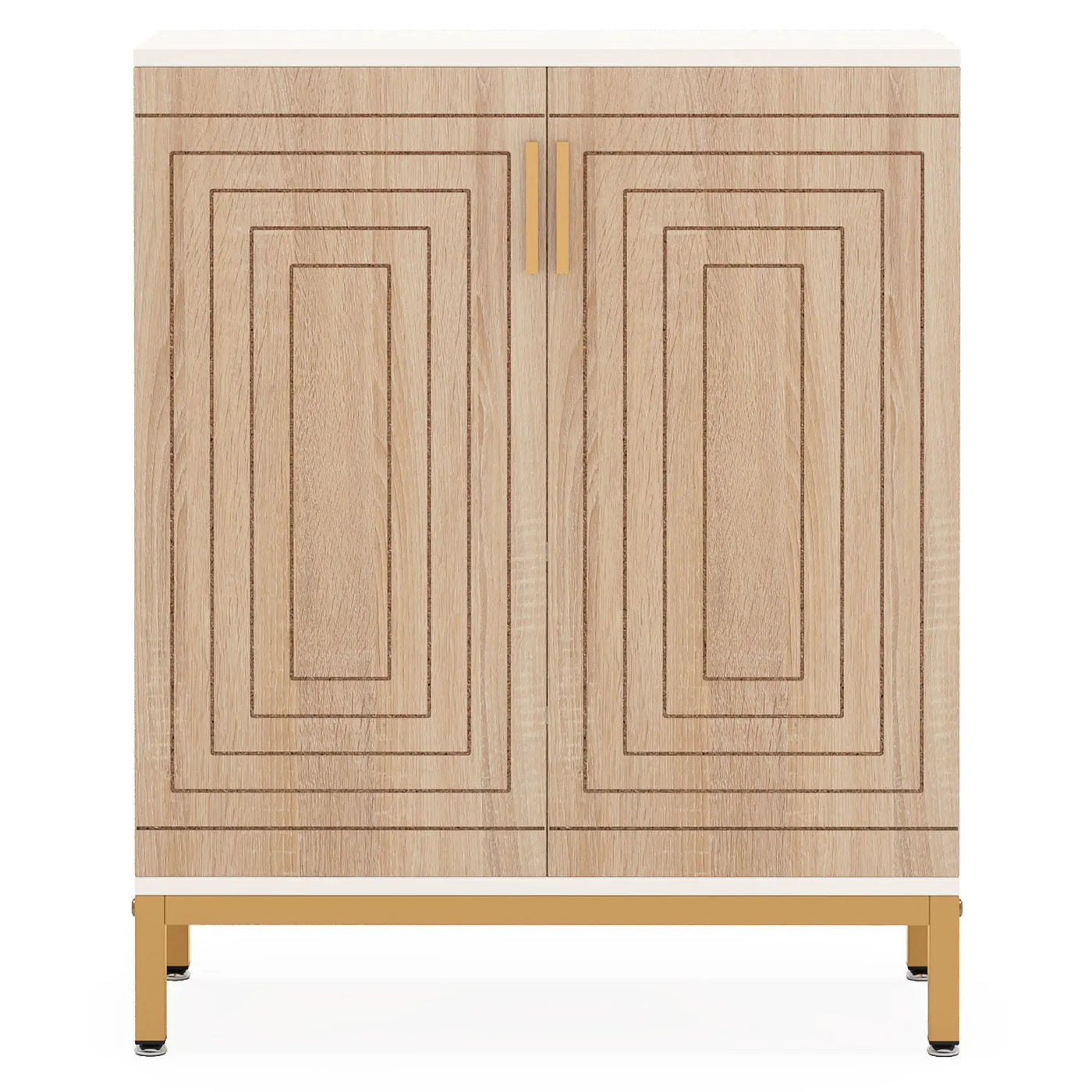 Shoe Cabinet With Doors, 5 Tiers Shoe Storage Organizer by HouseOfZazla