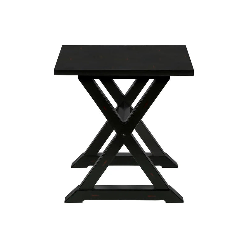 Compact Accent End Table, Square, Transitional by Unique Piece Furniture