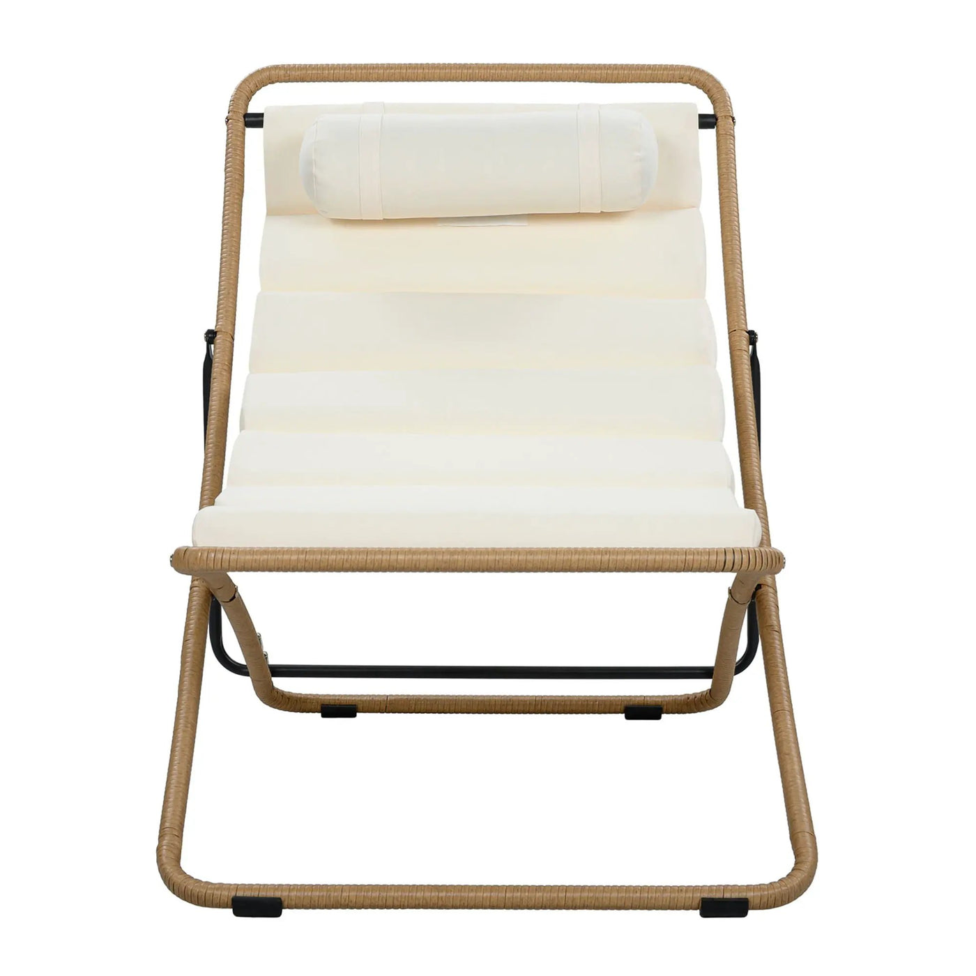 Outdoor Folding Chair With Adjustable Backrest (Set of 2) by HouseOfZazla