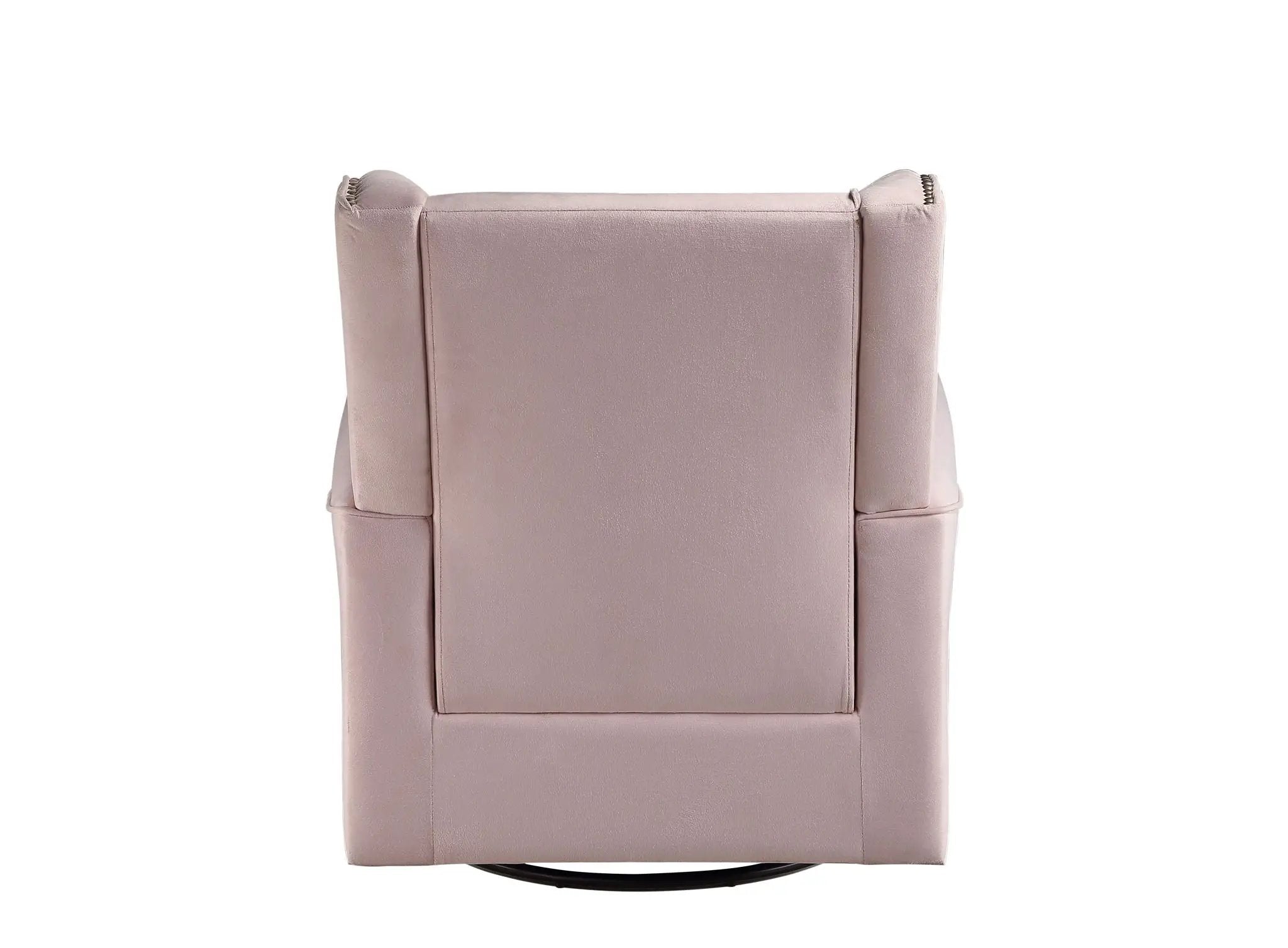 Tamaki - Glider Chair With Swivel - Pink by HouseOfZazla