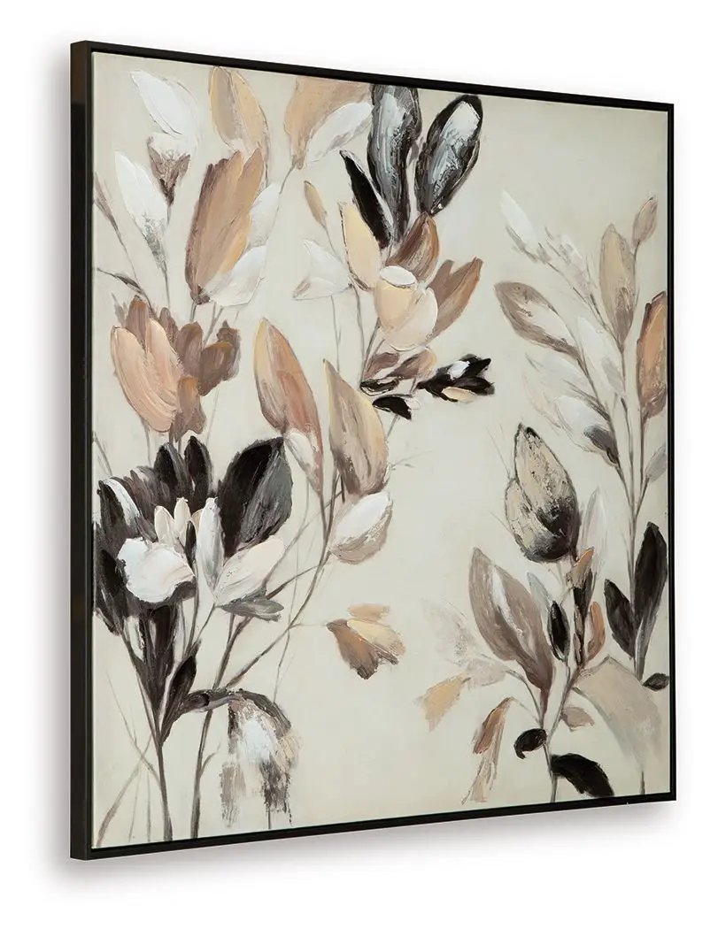 Trulow - Wall Art - Tan / Brown / Black by Unique Piece Furniture