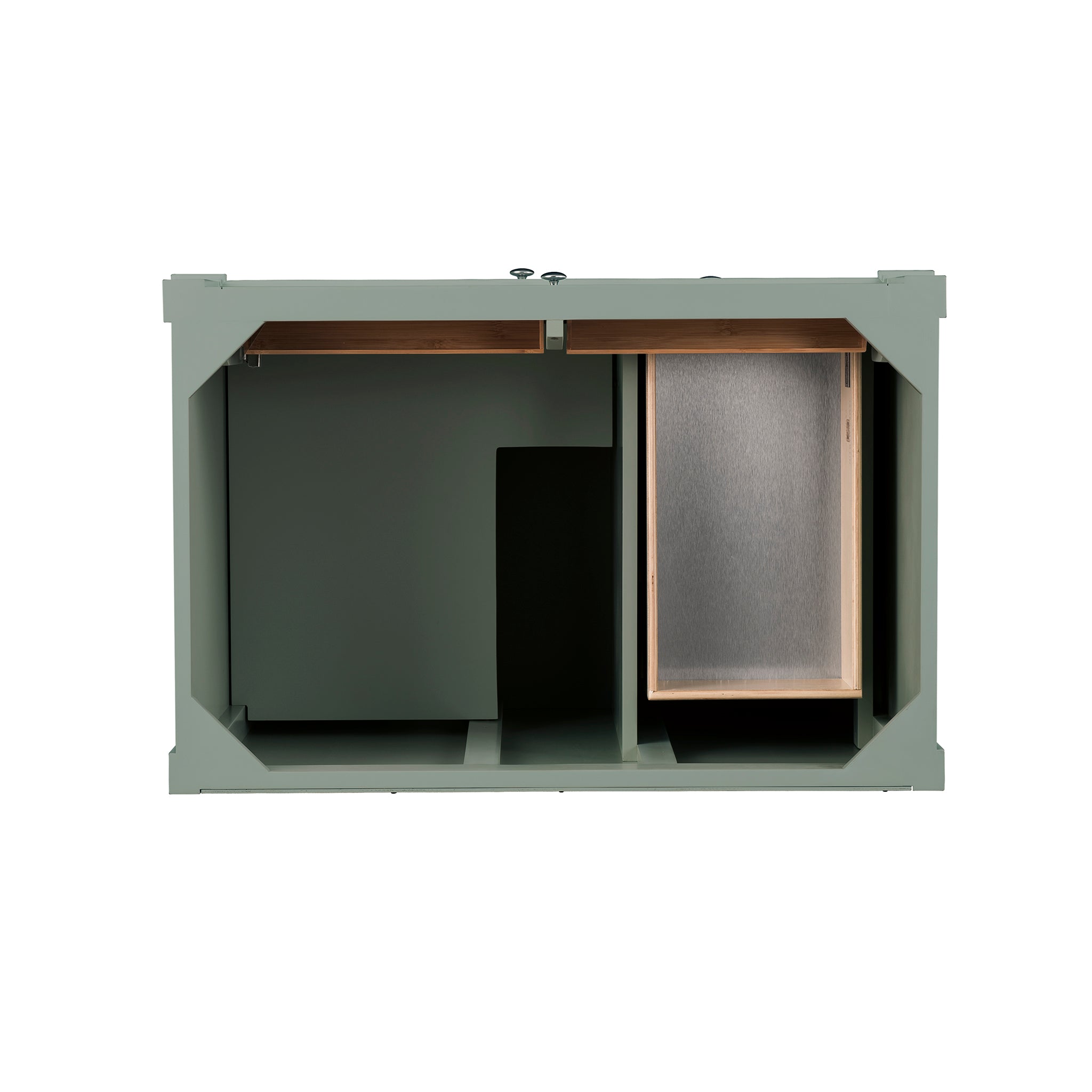James Martin Brittany 36" Single Bathroom Vanity, Smokey Celadon by James Martin