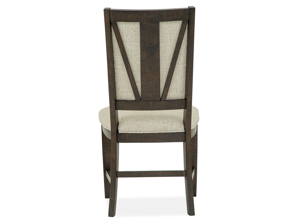 Westley Falls - Step Up Side Chair With Upholstered Seat & Back (Set of 2) - Graphite, photo 7 of 7