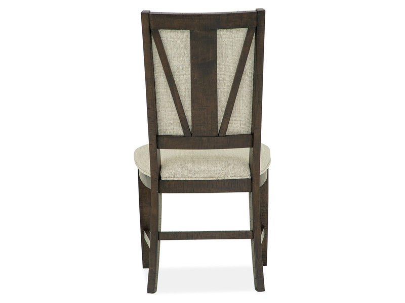 Westley Falls - Step Up Side Chair With Upholstered Seat & Back (Set of 2) - Graphite, photo 7 of 7