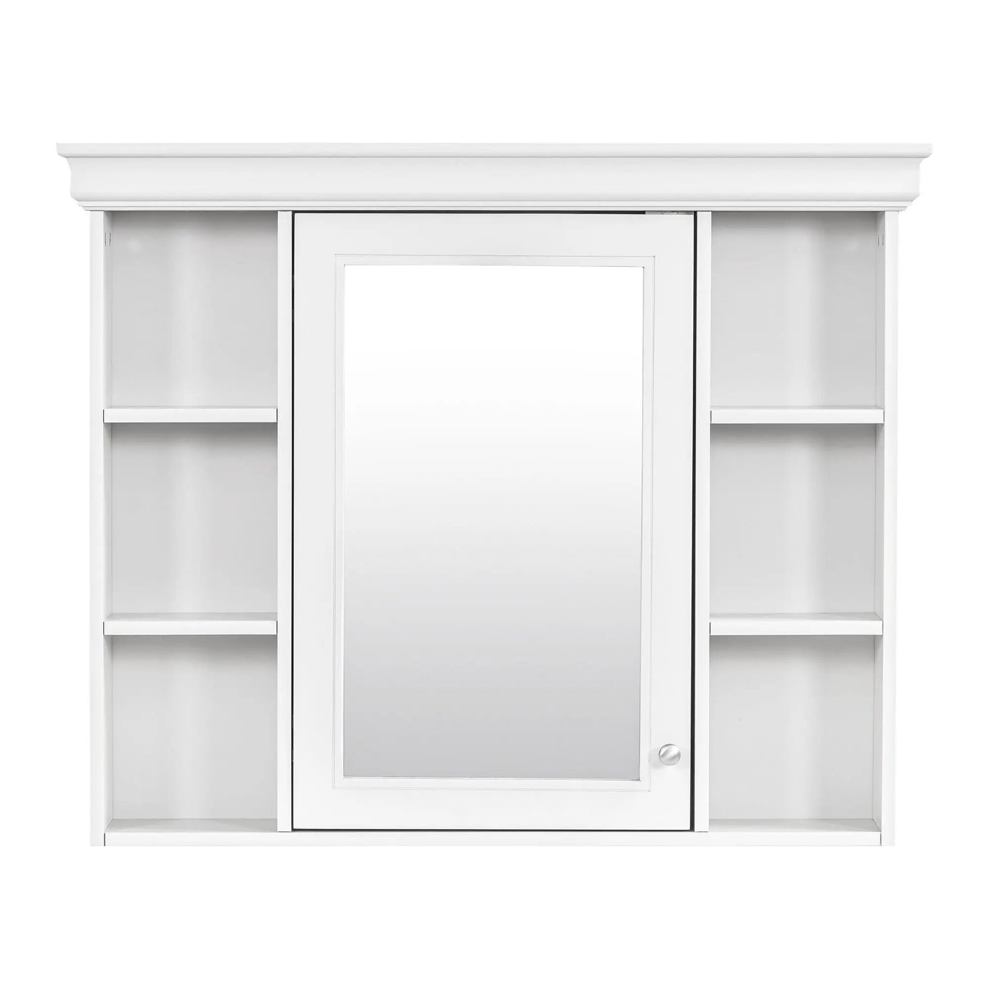 Wall Mounted Bathroom Storage Cabinet With Mirror Door
