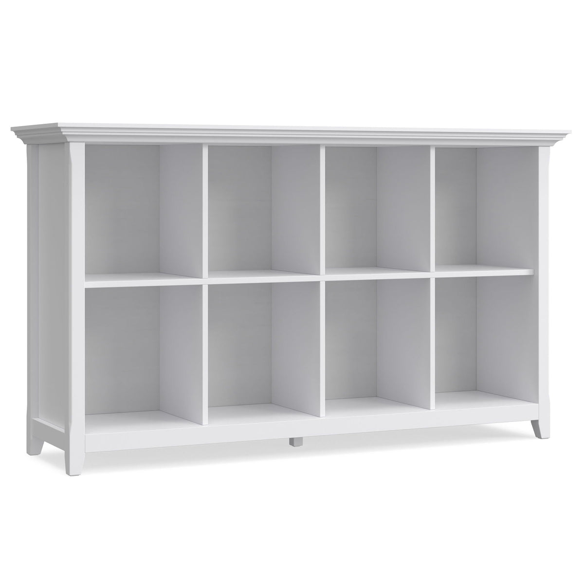 Amherst Cube Storage Bookcase with Large Cubbies - Dark Brown, Dark Gray, or White, photo 4 of 33