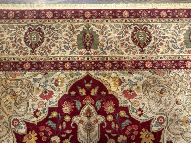 Karastan Rug 8.8 x 12, Antique Legends Royal Tabriz, Wool Pile, Vintage, Rare Design by Jewel Rugs
