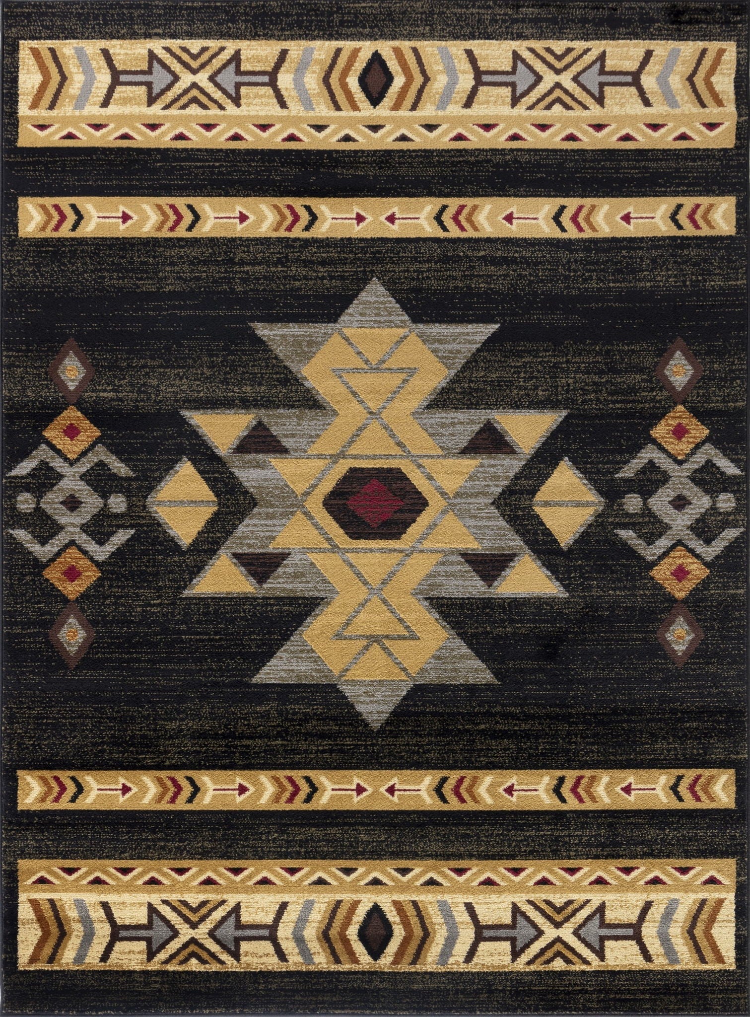 Tribes - GC_YLS4004 Southwest Area Rug by HouseOfZazla