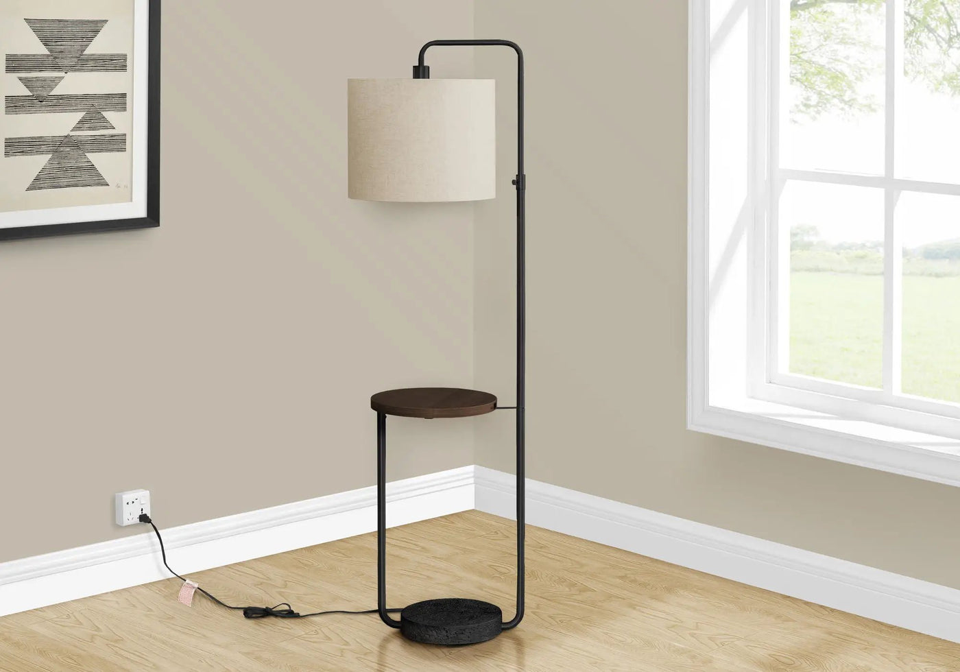 Floor Lamp USB Port Included Lighting by HouseOfZazla
