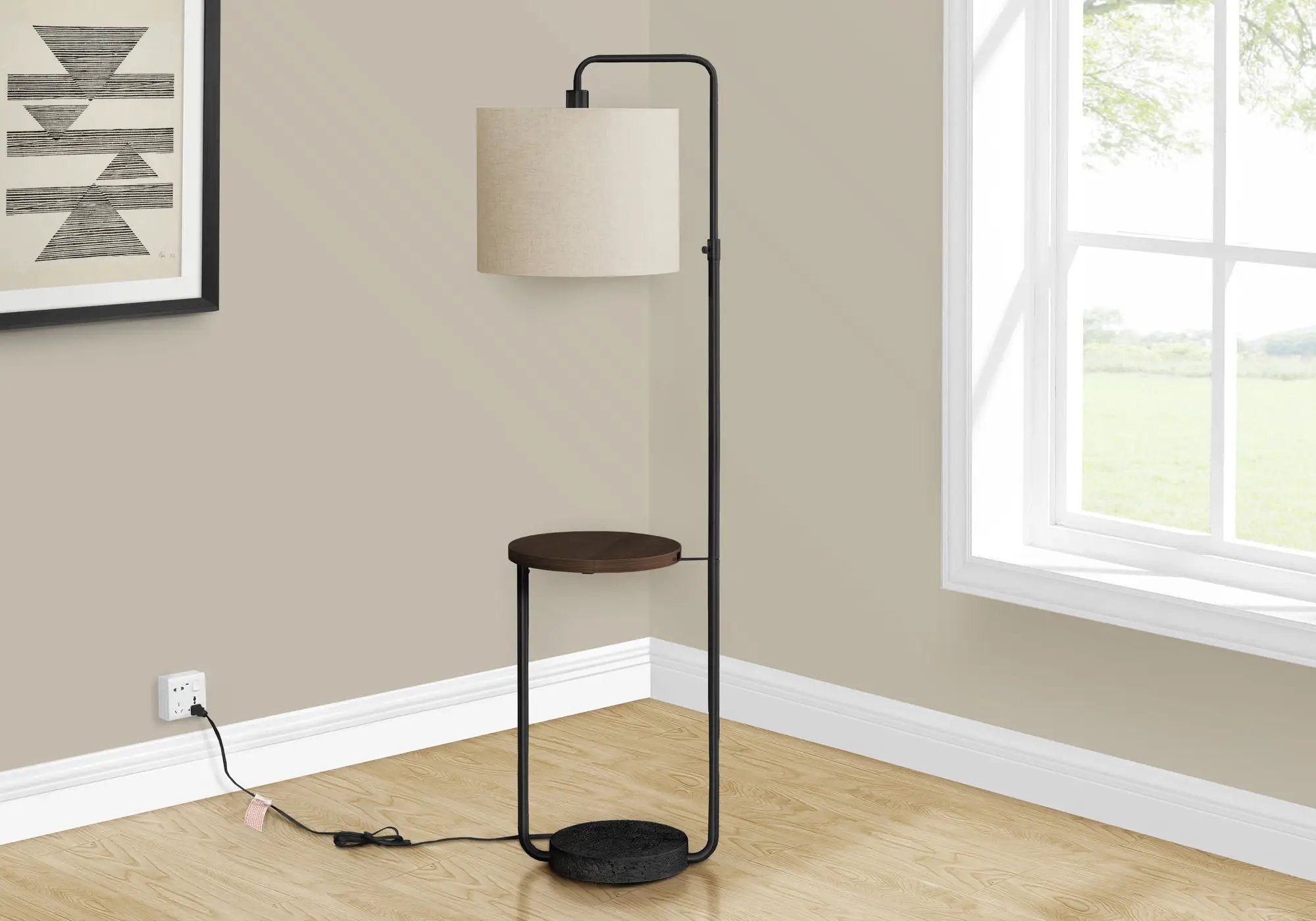 Floor Lamp USB Port Included Lighting by HouseOfZazla
