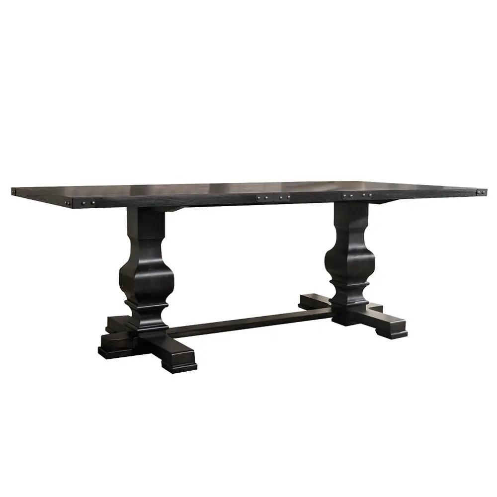 Morland - Dining Table - Vintage Black by Unique Piece Furniture