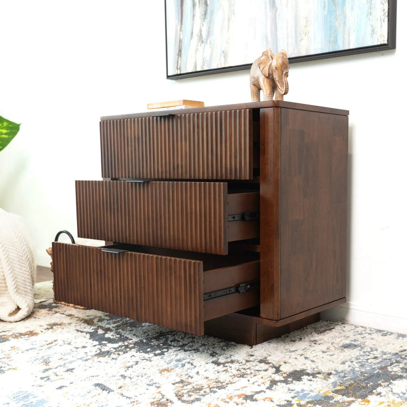 Lola Walnut Nightstand by HouseOfZazla