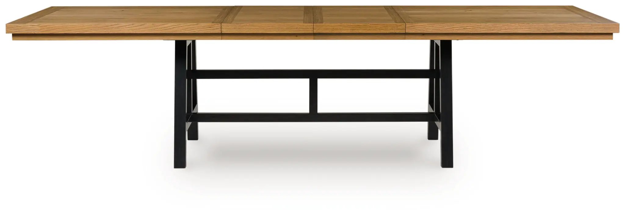 Galliden - Rectangular Dining Room Extension Table - Black / Brown by Unique Piece Furniture