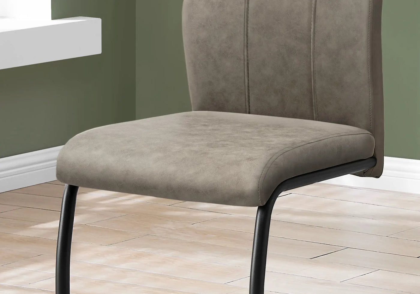 Dining Chair, Side, Upholstered For Dining Room, Contemporary & Modern (Set of 2) by HouseOfZazla