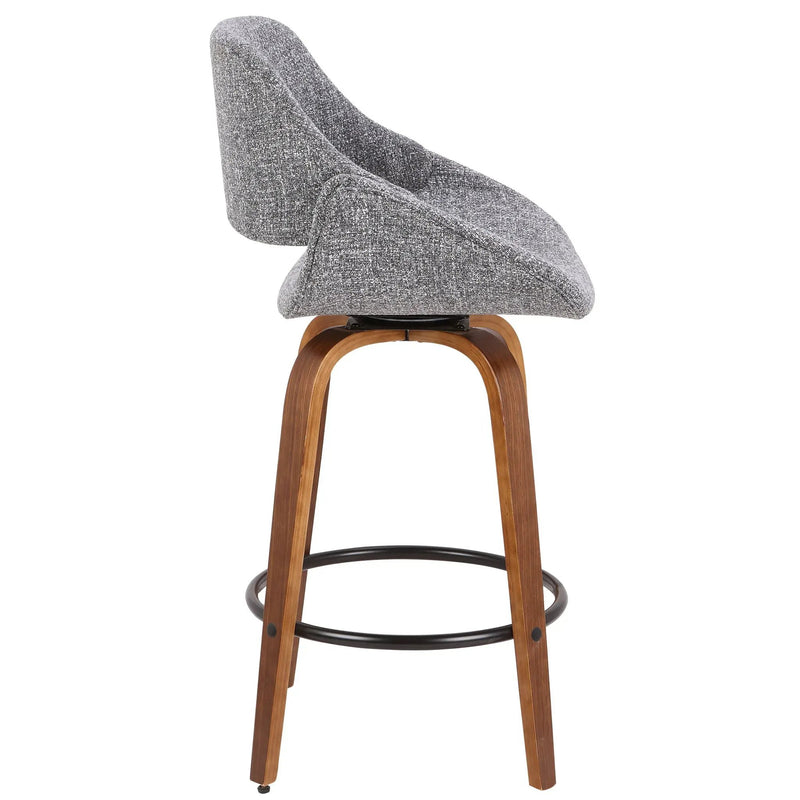 Fabrico - Mid Century Inviting Design Modern Counter Stool by Unique Piece Furniture