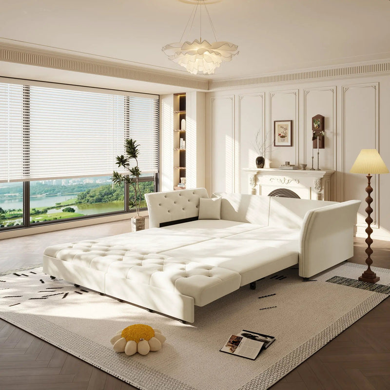 Oversize Pull Out Sofa Bed For Living Room