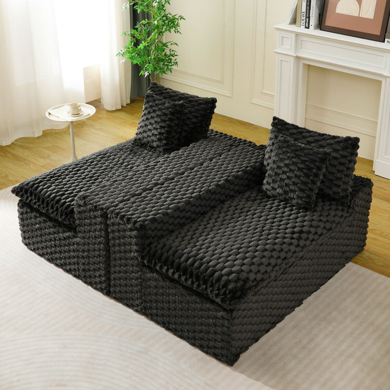Multifunctional Sofa, Side-By-Side Or Facing Each Other by HouseOfZazla