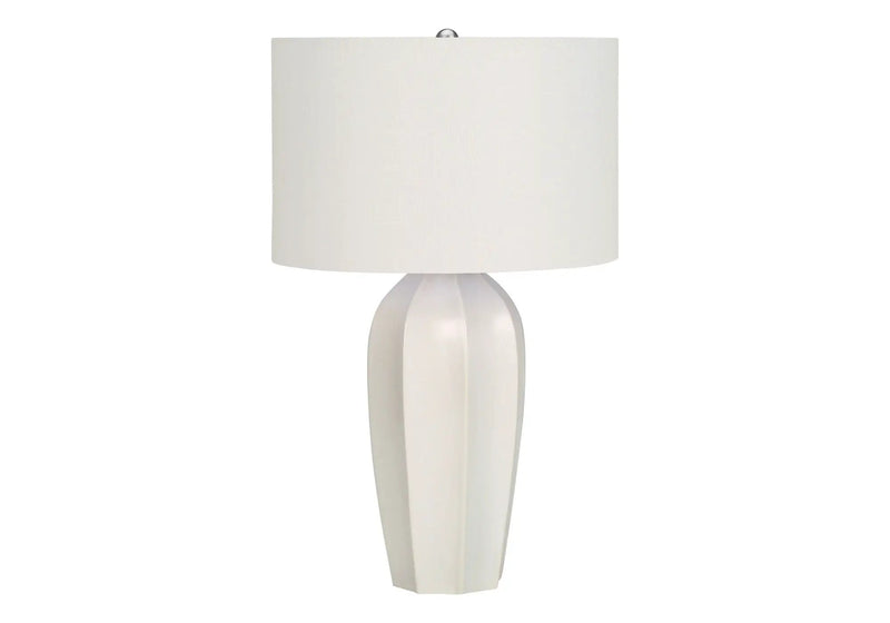 Modern Lighting Table Lamp - Cream by HouseOfZazla
