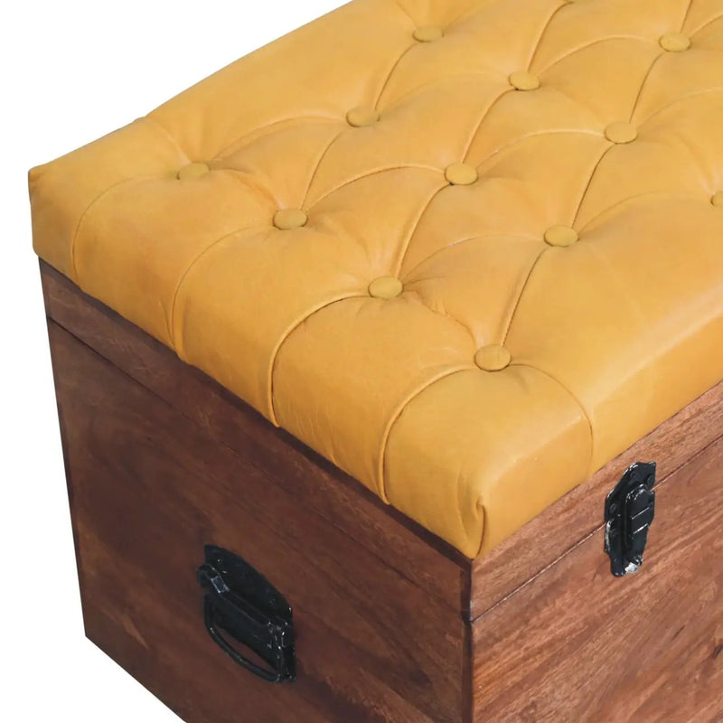 Solid Wood Buffalo Hide Honey by HouseOfZazla