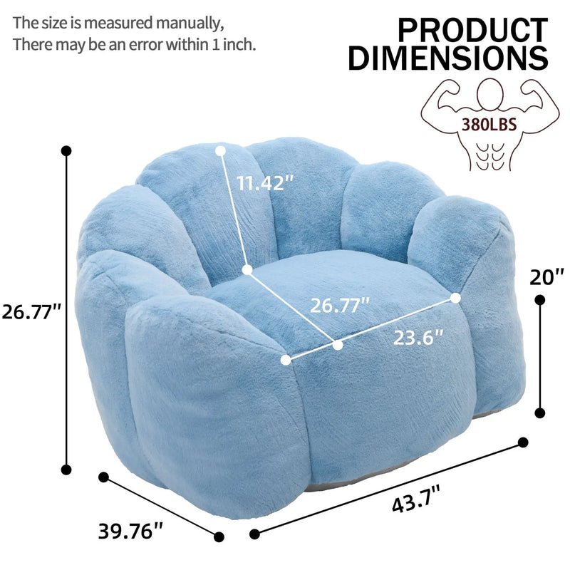 Lotus Style Compression Sofa With Pull Ring by HouseOfZazla