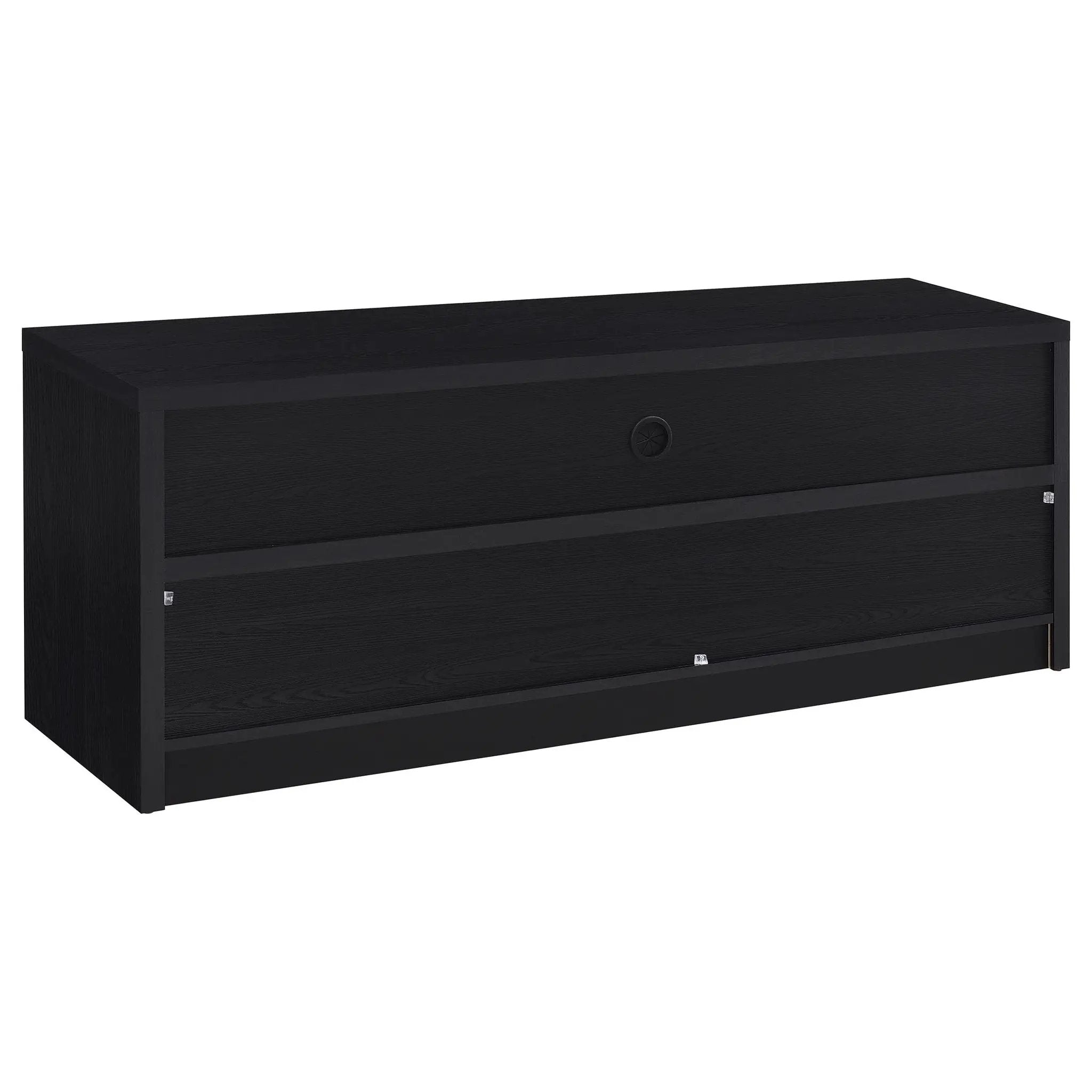 Rutland 59-inch 3-drawer TV Stand Media Console Black by Unique Piece Furniture