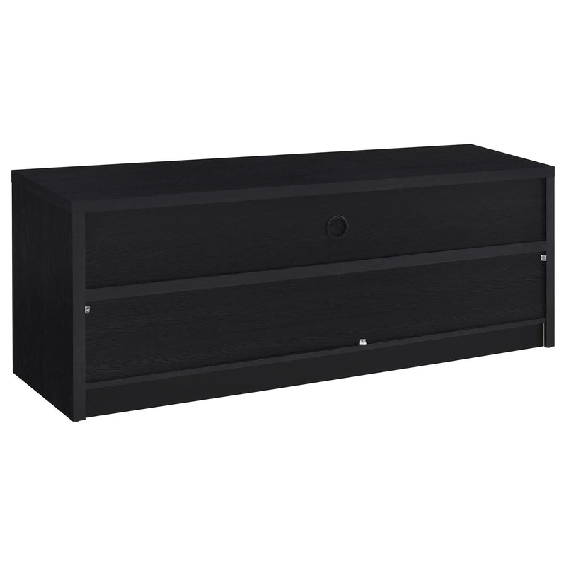 Rutland 59-inch 3-drawer TV Stand Media Console Black by Unique Piece Furniture