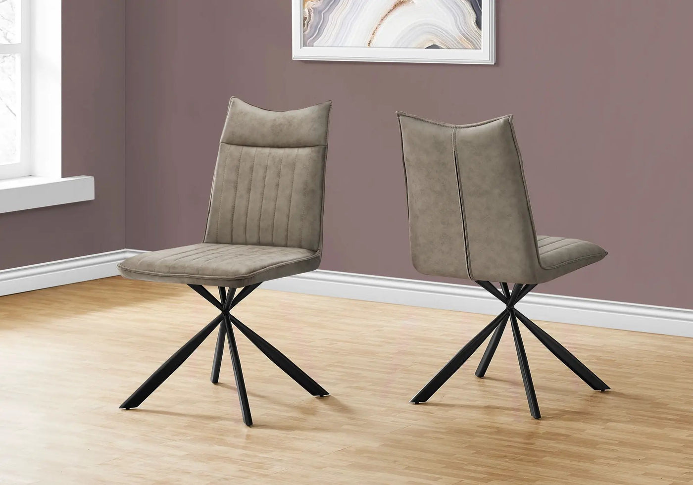 Dining Chair, Side, Upholstered For Dining Room, Modern by HouseOfZazla